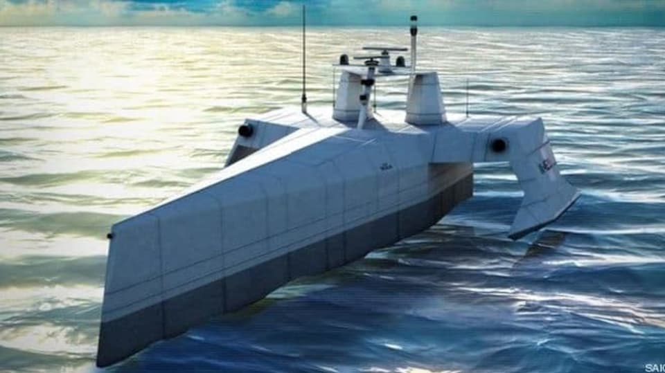 Sea Hunter Drone